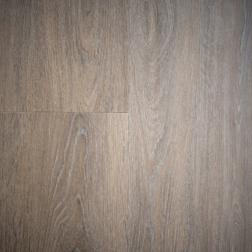 Long-plank PVC floor in the showroom