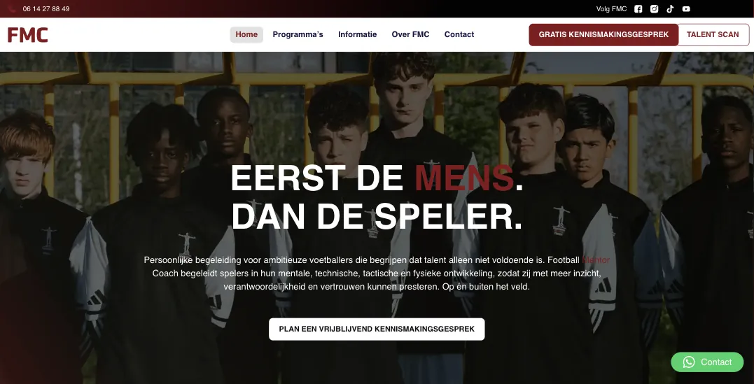 FMC homepage hero